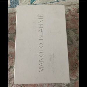 AUTHENTIC Manolo Blahnik Hangisi Pumps Shoe box